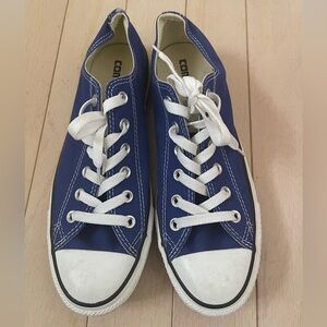 Blue converse women’s size 9